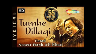 Tumhein Dillagi Bhool Jani Paray Gi  Nusrat Fateh Ali Khan  Lyrical Qawwali  Shemaroo Punjabi [upl. by Isidore]