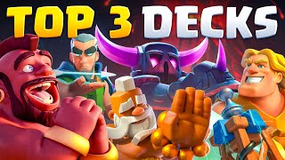 TOP 3 BEST DECKS AFTER THE NEW UPDATE 🏆 [upl. by Ahseinet602]