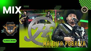 Hermanos Espinoza  Maldita Pobreza Mix Corridos 2024 [upl. by Christensen]