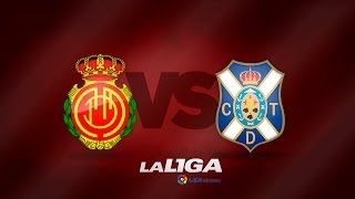 Resumen  Highlights RCD Mallorca 20 CD Tenerife  HD [upl. by Sauder]