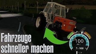 LS19 Fahrzeuge schneller machen  Tutorial Deutsch  Multidissimo [upl. by Aicilegna]