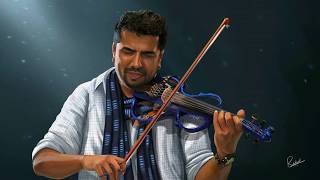 Kanneer poovinte  Balabhaskar Violin  tribute video [upl. by Bruns958]