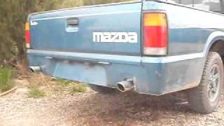 Mazda B2600i Dual Exhaust [upl. by Miran]