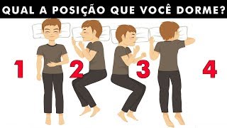 5 posições de dormir que revelam QUEM VOCÊ É [upl. by Audette]