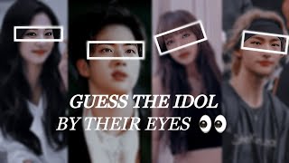 KPOP GAME CAN YOU GUESS THE KPOP IDOL BY THEIR EYES [upl. by Dorcea982]