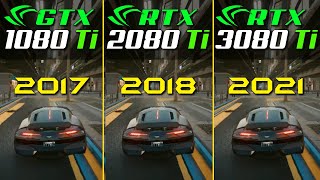 GTX 1080 Ti vs RTX 2080 Ti vs RTX 3080 Ti  in 2021 [upl. by Anadroj]