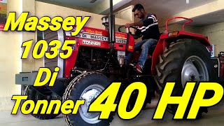 MASSEY 1035 Di Tonner Model Real Live Review  40 HP Tractor [upl. by Nob]