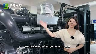 600KW Shangchai K Series Diesel Generator Set [upl. by Clava]