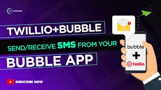 How to sendreceive SMS through twillio in Bubble [upl. by Nivad152]