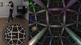 Noneuclidean virtual reality using ray marching [upl. by Acilef800]