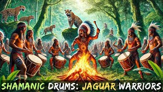 Shamanic Drums For Energetic Breathwork amp Movement to Raise Your Vibration Aztec Jaguar Warriors [upl. by Girhiny]