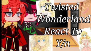 twisted wonderland react to ynpart 2gachaclubtwistedwonderland [upl. by Cerf]