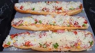 Bayat Ekmekten Böyle Bir Lezzet Çıkacağını Tahmin Bile Edemezdim 👌👌 Bayat Ekmek Pizzası 👌 [upl. by Benilda]