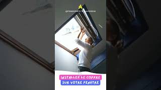 🇫🇷 Installation facile amp rapide dun Store Fenêtre de Toit compatible Velux® [upl. by Canica]