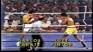 CARLOS ZARATE VS GUADALUPE LUPE PINTOR 15 [upl. by Sansbury]