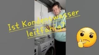 Ist Kondenswasser elektrisch leitfähig 🤔  Sehen amp Verstehen [upl. by Hakkeber8]