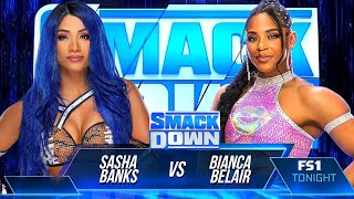 WWE 2K23  Sasha Banks Vs Bianca Belair  WWE SmackDown [upl. by Anaitat]