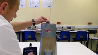 Viscometers and Viscosity Measurement  Redwood Viscometer Experiment Demonstration [upl. by Jorgenson939]