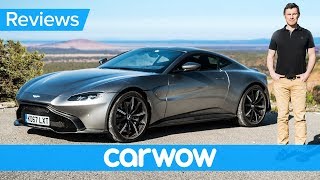 New Aston Martin Vantage 2018 review  see why it IS worth £120000 [upl. by Hahseram]