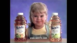 Welchs White Grape Juice Commercial 2000 Original Cut [upl. by Pisarik]