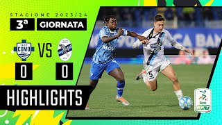 Como vs Lecco 00  Finisce senza gol il derby del Lario  HIGHLIGHTS SERIE BKT 2023  2024 [upl. by Skier]