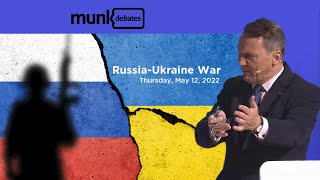 Radosław Sikorski The Munk Debate  The Russia Ukraine War Toronto 12052022 [upl. by Anitsud]