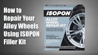 How to use Isopon Alloy Wheel Repair Kit [upl. by Ayimat]