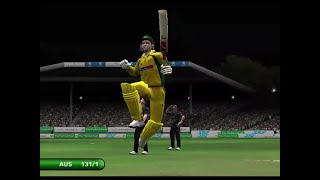 Adam Gilchrist Fastest T20i Century EA SPORTS CRICKET 2007 [upl. by Lorens]