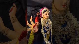 Maa jagadhatri  temple vlog  maa durga shakti rupa  sobar moggol kora maa [upl. by Enifesoj523]