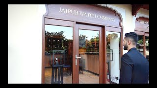 First Luxury Watch Store  Rambagh Palace Taj Hotels  Jaipur Watch Company [upl. by Ahcsrop]