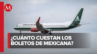 Mexicana de Aviación abre venta de boletos de avión con quotprecio especialquot éstas son sus tarifas [upl. by Augustina]