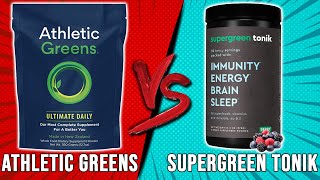 Athletic Greens vs Supergreen Tonik Which One Is Better See How They Compare [upl. by Vyner]