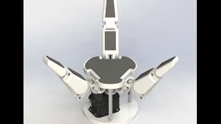 An opensource 3D printed underactuated robotic gripper [upl. by Radek684]