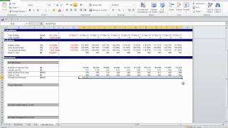 A 60 Minute Recipe for creating a Simple Project Finance Model  Part 3 [upl. by Ihcelek]