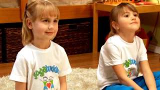 YogaBuddies Bedtime Stories Preview A Yoga DVD for Kids [upl. by Darya]