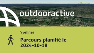 Parcours planifié le 20241018 [upl. by Lemmueu]