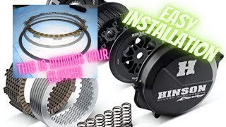 HINSON CLUTCH INSTALLATION HOW TO [upl. by Naejeillib]