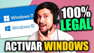 Como ACTIVAR WINDOWS 1O amp 11 Sin PROGRAMAS  100 LEGAL✅ [upl. by Jotham]