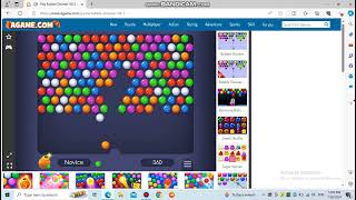 Playing Bubble Shooter HD 3 on Agame2872024 [upl. by Betthel]