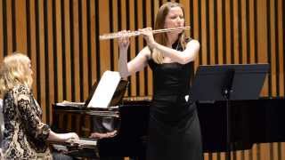 Pierné Flute Sonata 1st movement [upl. by Gunn]