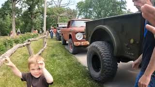 Power Wagon Parade in Fairfield Iowa [upl. by Alegnaed]