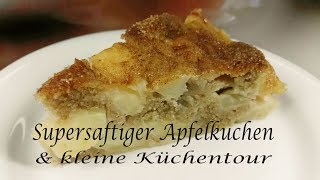 Thermomix® TM5 supersaftiger Apfelkuchen  mit kleiner Küchentour [upl. by Silletram]