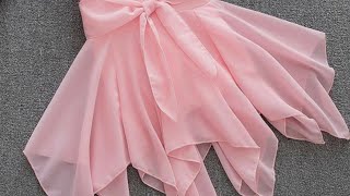 How To Make A Designer Frock Full Cutting amp Stittching 🥰🥰 [upl. by Camella]