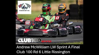 Club 100 LW Sprint Rd 6 Little Rissington A Final [upl. by Enyrehtak]