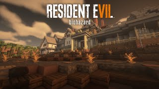 Resident Evil 7 in minecraft building stream [upl. by Ainad]