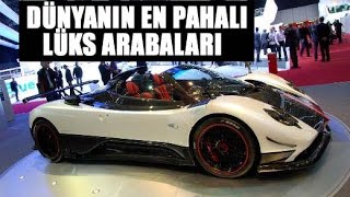 DÜNYANIN EN PAHALI 10 ARABASI 2017 [upl. by Mayberry]