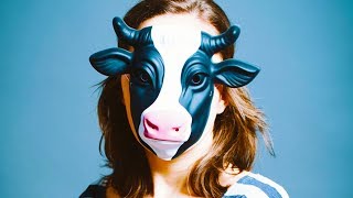 Why Women Are Wearing Cow Masks For Protection [upl. by Sanjay]