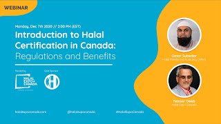 Introduction to Halal Certification in Canada Regulations and Benefits  Halal Expo Canada 2021 [upl. by Werd]