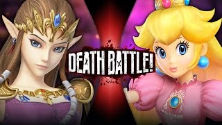 Zelda VS Peach  DEATH BATTLE [upl. by Aimehs927]