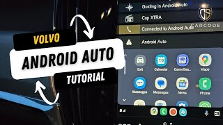 Volvo Android Auto  How to Use and Activate [upl. by Nipahc]